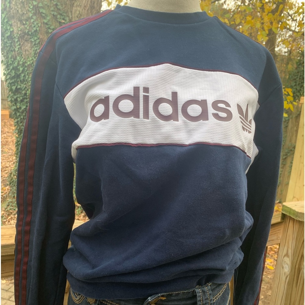 SOLD SOLD SOLD Adidas Colorblock Crew Neck Sweatshirt